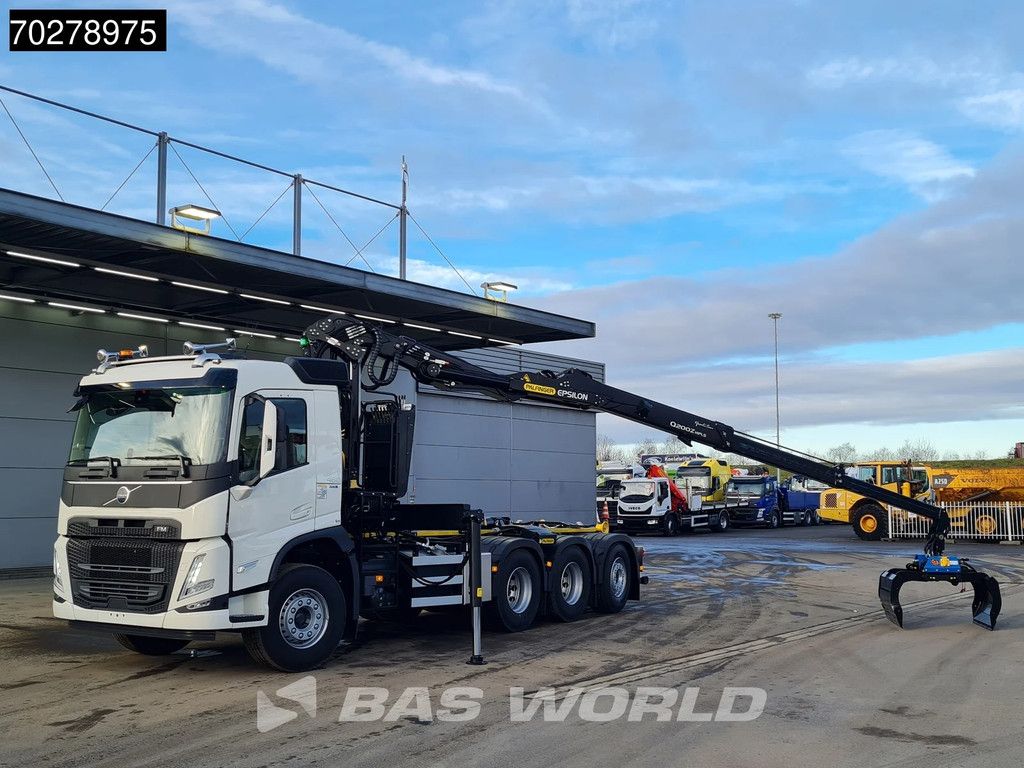 Volvo FM 460 8X4 NEW! Palfinger Q200Z95TR HPLS Crane + HT 24 TEC Hooklift ACC LED