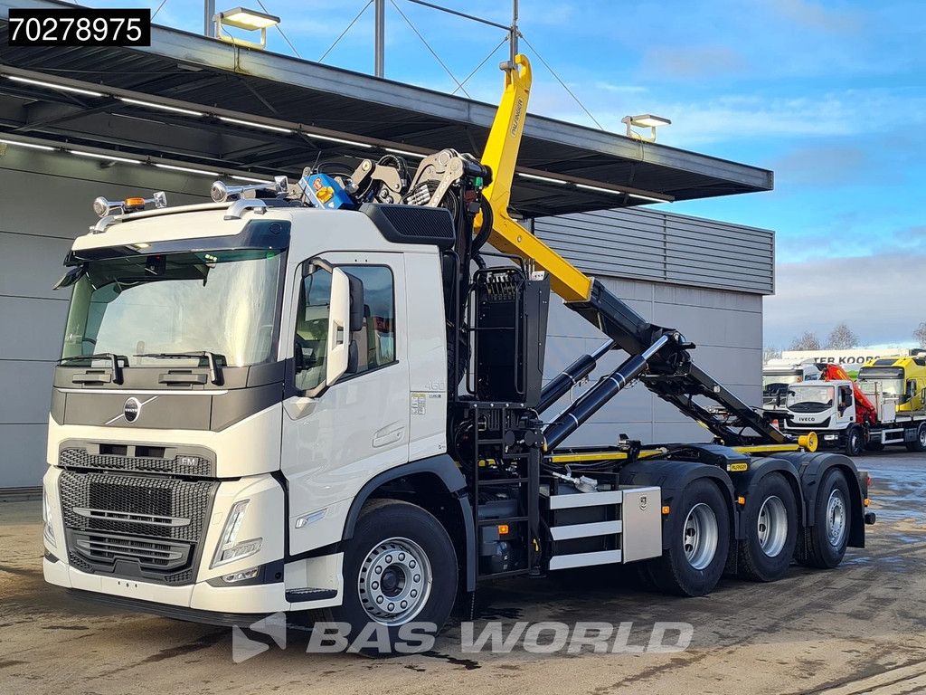 Volvo FM 460 8X4 NEW! Palfinger Q200Z95TR HPLS Crane + HT 24 TEC Hooklift ACC LED