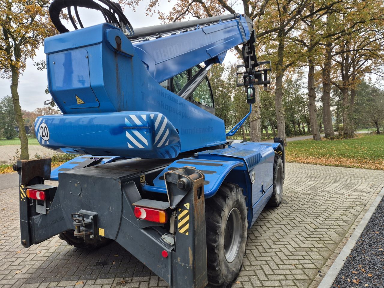 Used MAGNI RTH 5.21 roto telescopic with lifting height up to 21