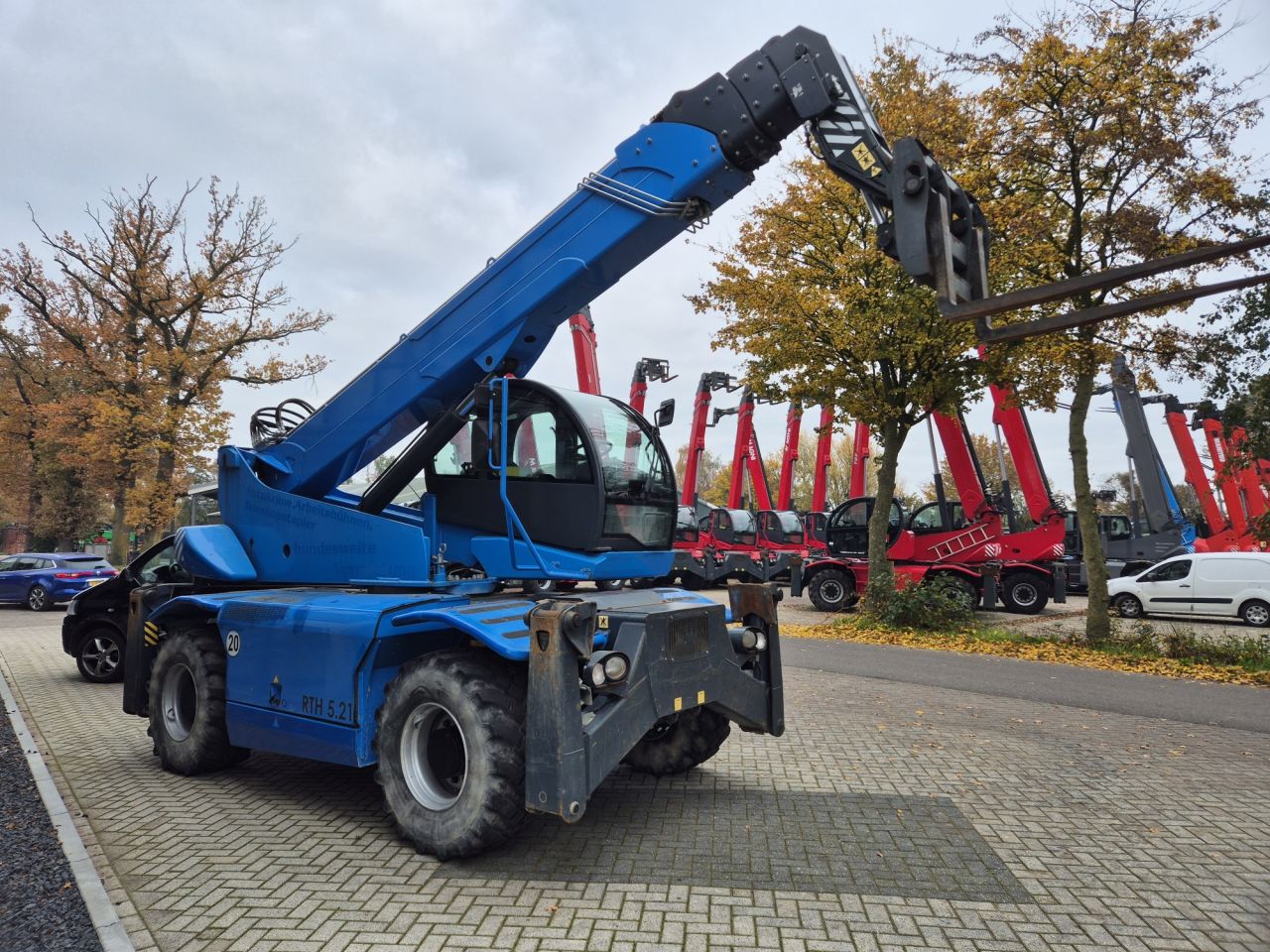 Used MAGNI RTH 5.21 roto telescopic with lifting height up to 21