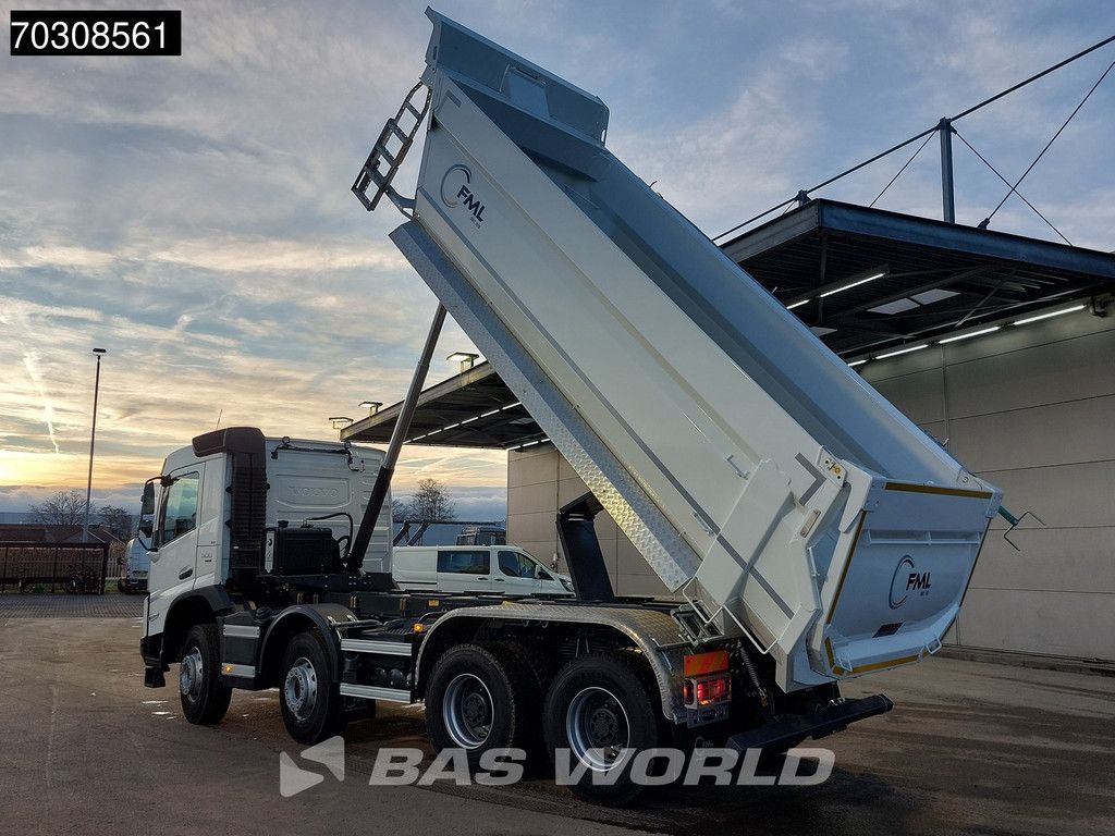 Volvo FMX 500 8X4 NEW! 18m3 KH-Kipper Steelsuspension Big-Axle Automatic Euro 6
