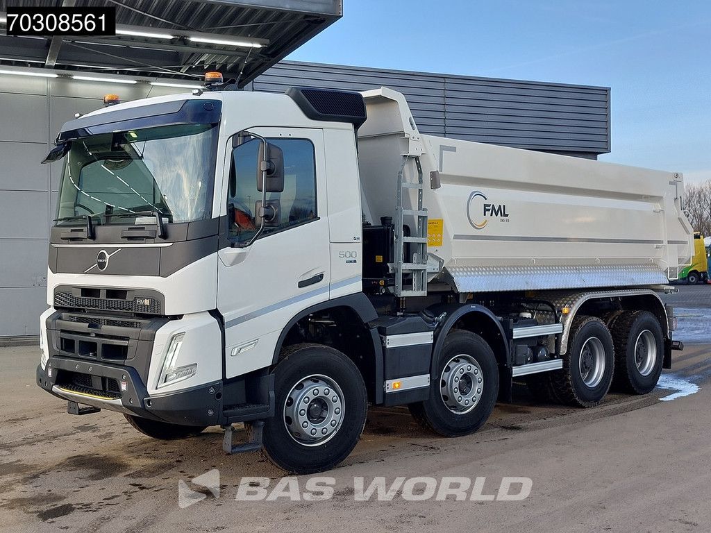 Volvo FMX 500 8X4 NEW! 18m3 KH-Kipper Steelsuspension Big-Axle Automatic Euro 6