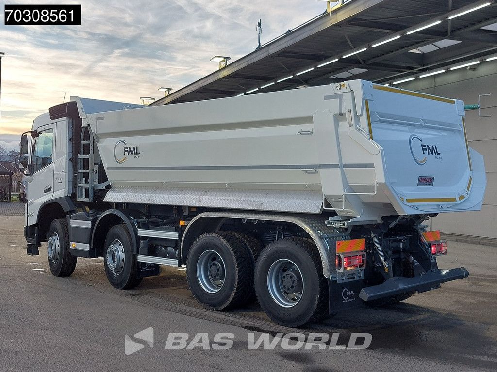 Volvo FMX 500 8X4 NEW! 18m3 KH-Kipper Steelsuspension Big-Axle Automatic Euro 6