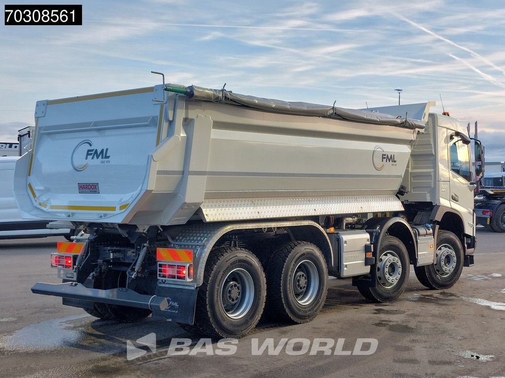 Volvo FMX 500 8X4 NEW! 18m3 KH-Kipper Steelsuspension Big-Axle Automatic Euro 6