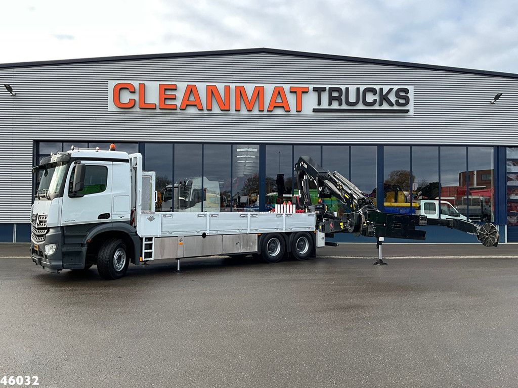 Mercedes-Benz Arocs 2636 6x4 Euro 6 Hiab Banden Manipulator Montagesysteem Just 23.978 km!