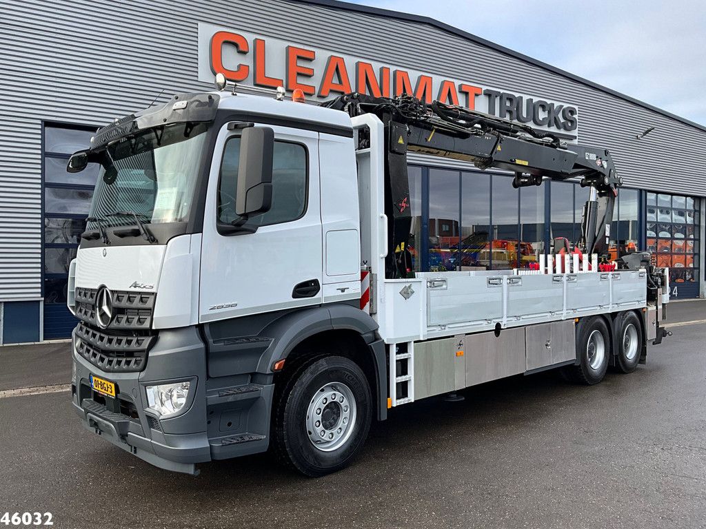 Mercedes-Benz Arocs 2636 6x4 Euro 6 Hiab Banden Manipulator Montagesysteem Just 23.978 km!