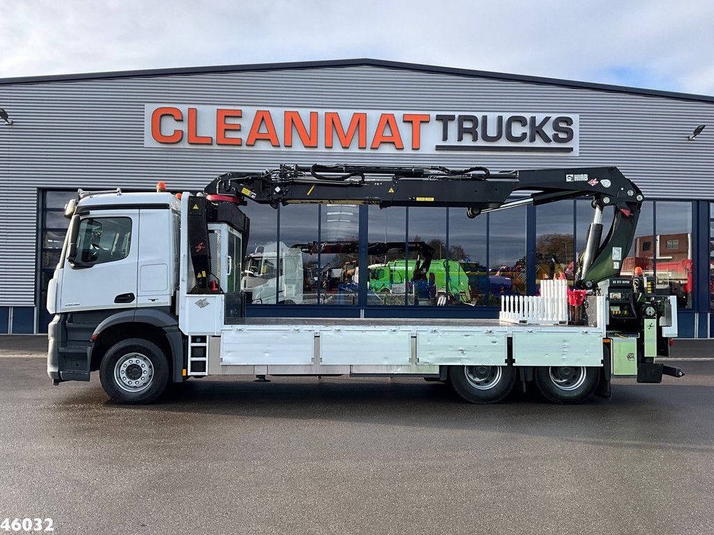 Mercedes-Benz Arocs 2636 6x4 Euro 6 Hiab Banden Manipulator Montagesysteem Just 23.978 km!