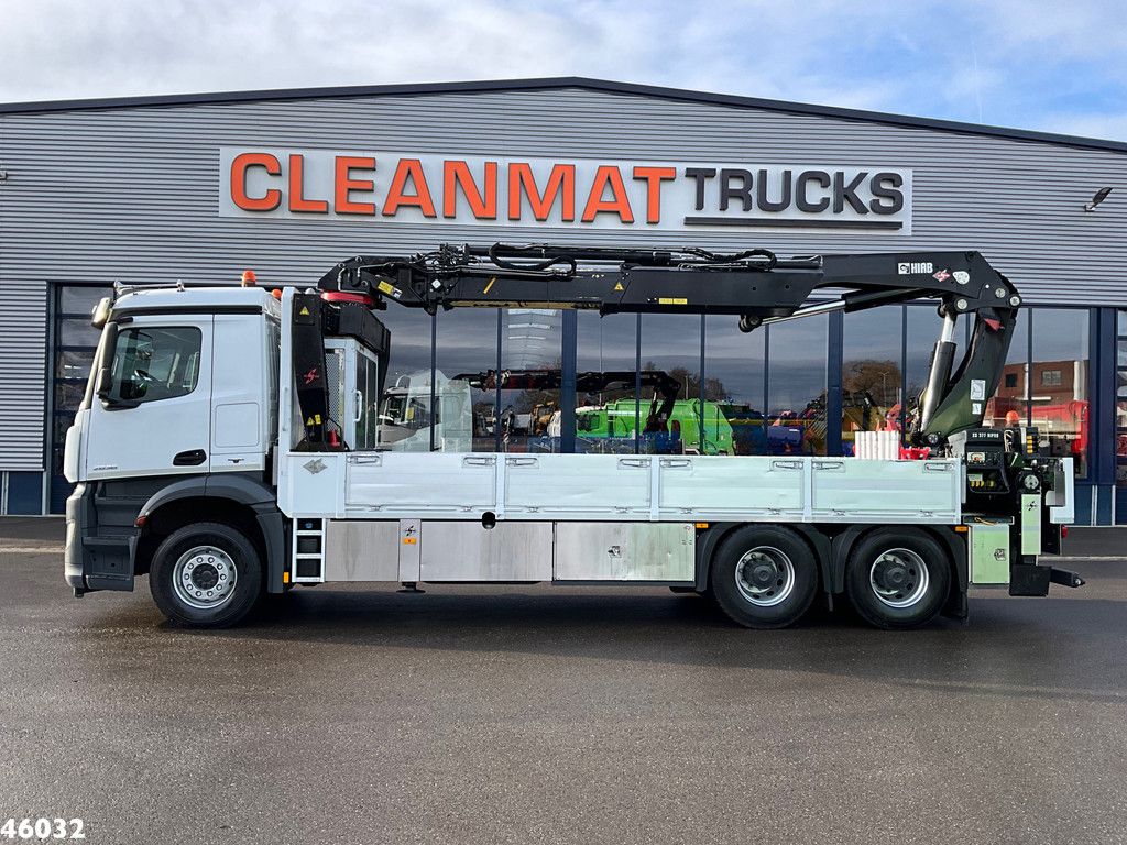 Mercedes-Benz Arocs 2636 6x4 Euro 6 Hiab Banden Manipulator Montagesysteem Just 23.978 km!