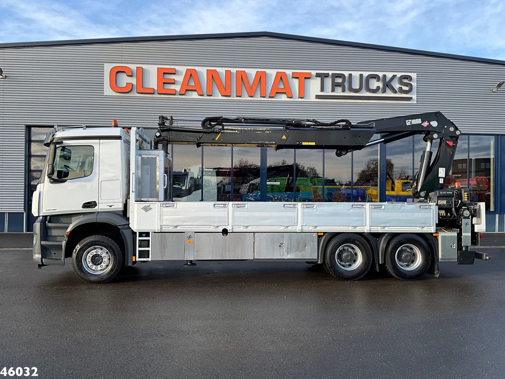 Mercedes-Benz Arocs 2636 6x4 Euro 6 Hiab Banden Manipulator Montagesysteem Just 23.978 km!