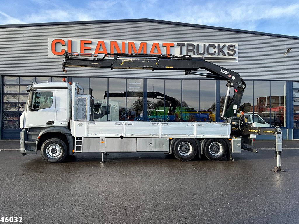 Mercedes-Benz Arocs 2636 6x4 Euro 6 Hiab Banden Manipulator Montagesysteem Just 23.978 km!