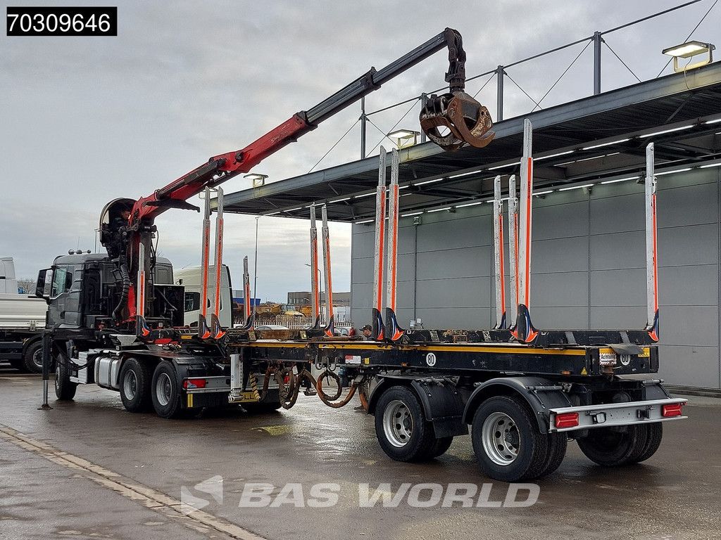 MAN TGS 33.510 6X6 Palfinger S290Z96 crane Kran Big-Axle Automatic Euro 6