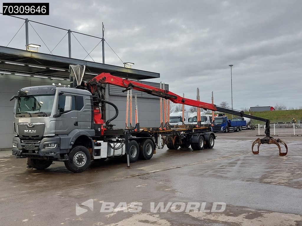 MAN TGS 33.510 6X6 Palfinger S290Z96 crane Kran Big-Axle Automatic Euro 6