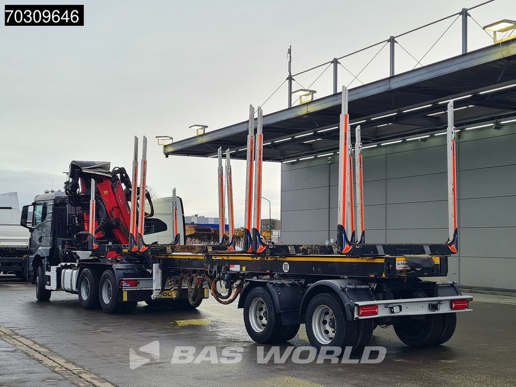 MAN TGS 33.510 6X6 Palfinger S290Z96 crane Kran Big-Axle Automatic Euro 6