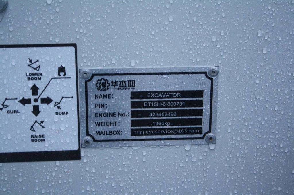 Minigraver BTTL ET15H-16 Benzine Nieuw Demo