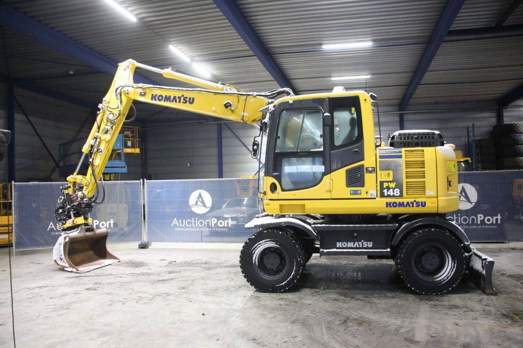 Wheel excavator Komatsu PW148 Diesel 86kW