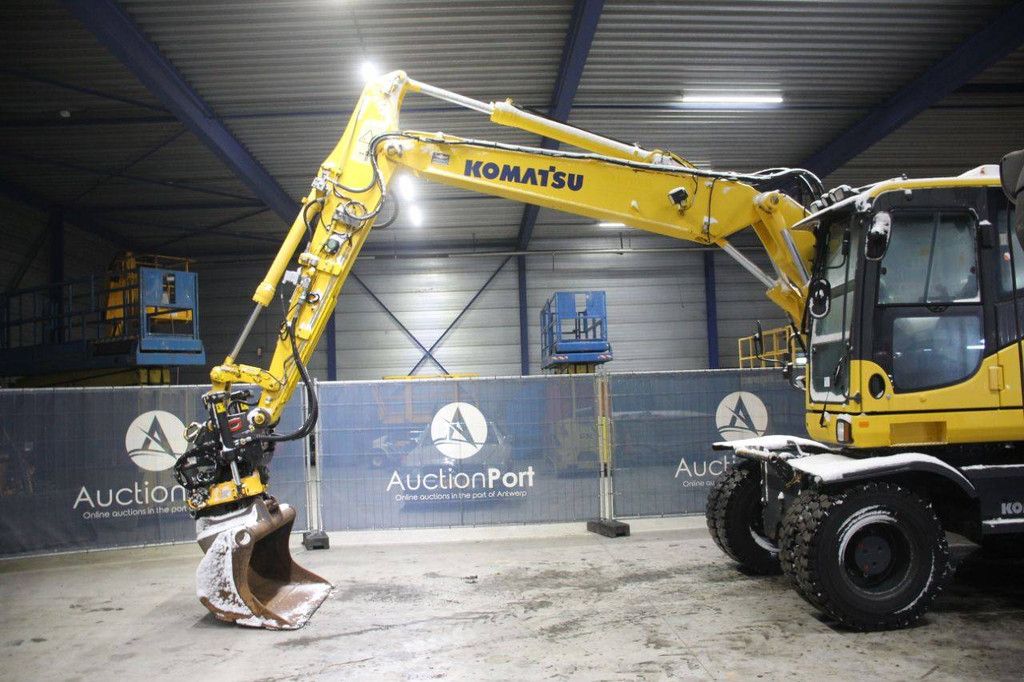 Wheel excavator Komatsu PW148 Diesel 86kW