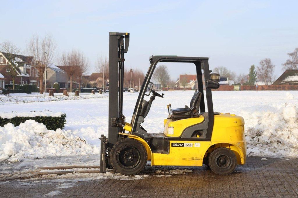 Heftruck Hyundai 30D-7E Diesel 3000kg 4.7m 2012