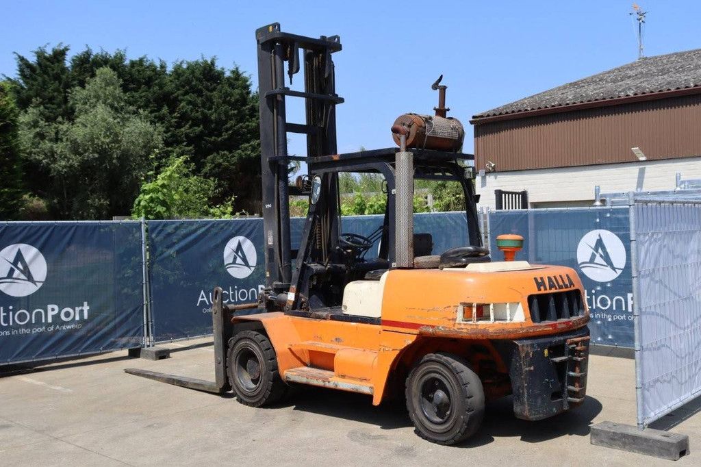 Gabelstapler Halla HDF70 Diesel 7000kg 6.0m 1998