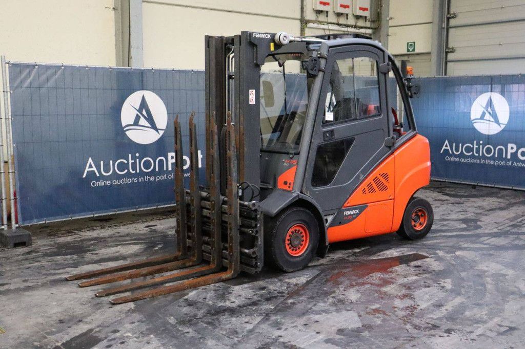 Gabelstapler Linde H35T-02 LPG 3500kg 7m 2018