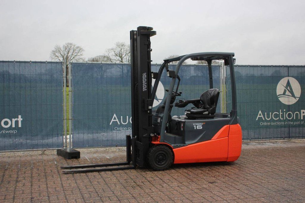 Gabelstapler Toyota 8FBET16 Elektro 1600 kg 5,5 m 2010