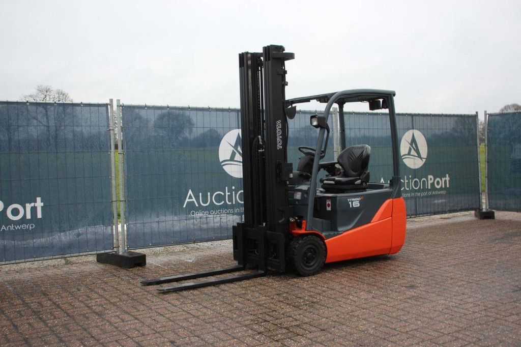 Gabelstapler Toyota 8FBET16 Elektro 1600 kg 5,5 m 2010