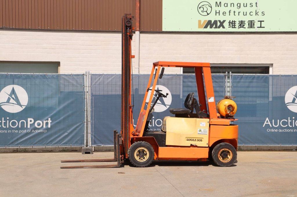 Gabelstapler Lugli 305 G LPG 3300kg 5,0m 1991