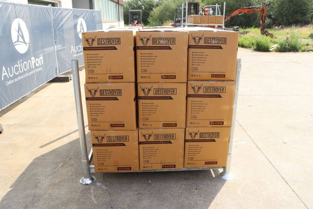 Parrtij Generator Destroyer PG3500N Benzin 2,2 kVA Neu 36 Stück