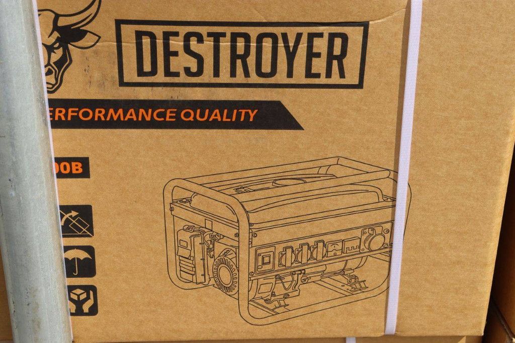 Parrtij Generator Destroyer PG3500N Benzin 2,2 kVA Neu 36 Stück