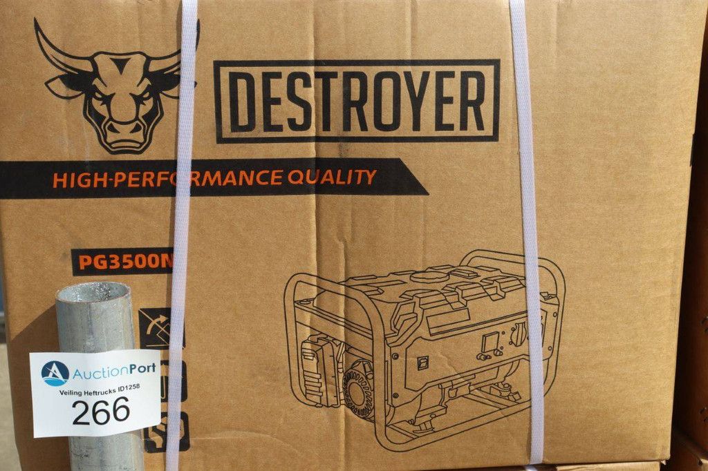 Parrtij Generator Destroyer PG3500N Benzin 2,2 kVA Neu 36 Stück