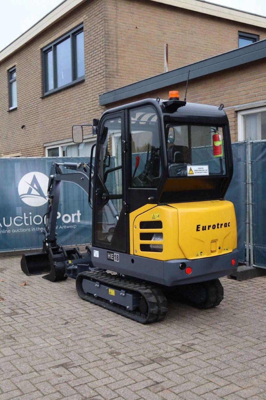 Eurotrac HE18 Diesel Mini Excavator 2020 New