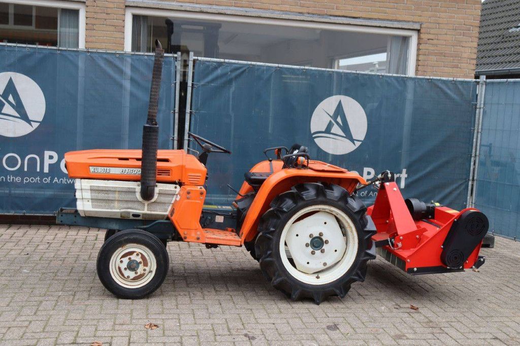 Minitractor Kubota B1600 Diesel met Klepelmaaier Lefa EFD-135 2023