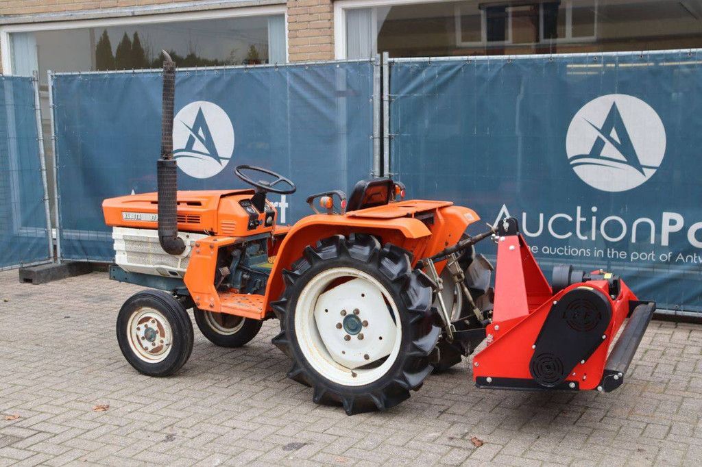 Minitractor Kubota B1600 Diesel met Klepelmaaier Lefa EFD-135 2023