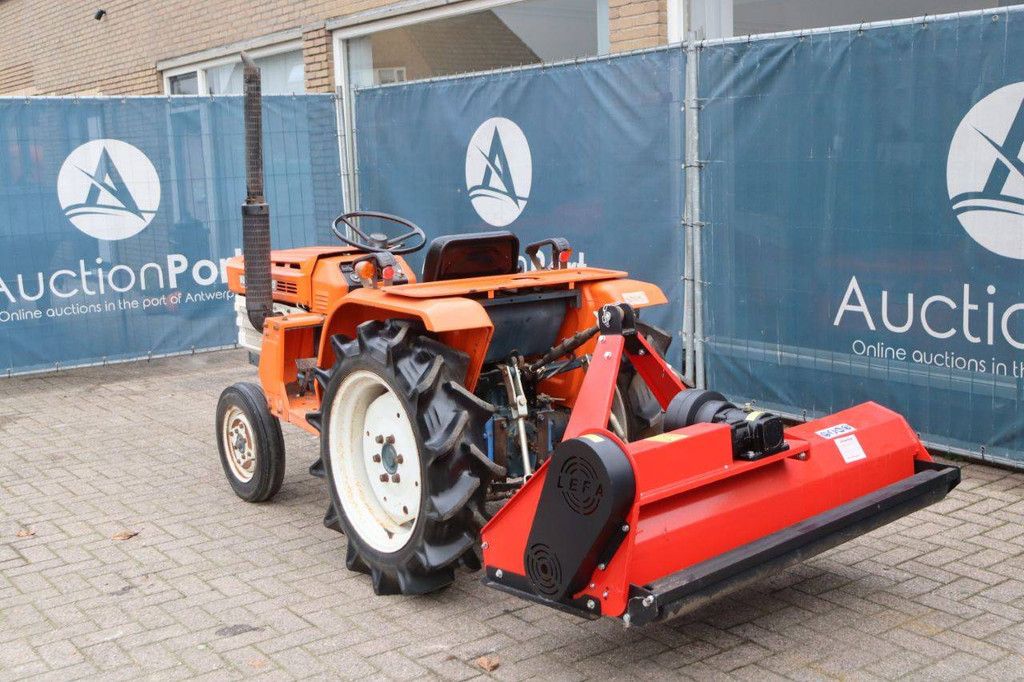 Minitractor Kubota B1600 Diesel met Klepelmaaier Lefa EFD-135 2023