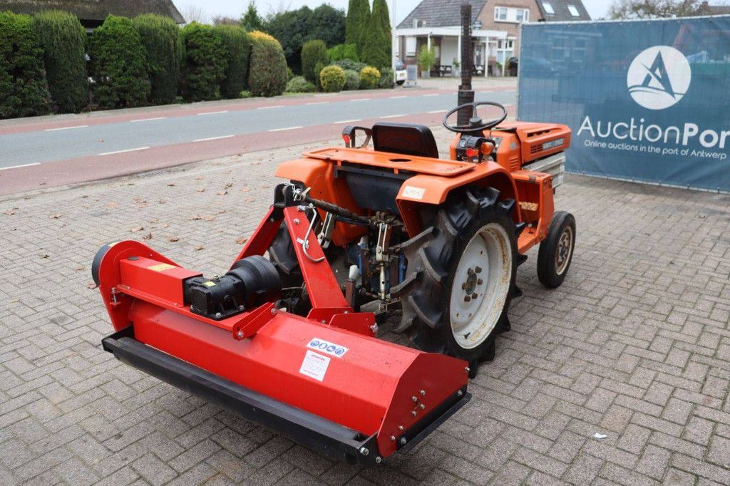Minitractor Kubota B1600 Diesel met Klepelmaaier Lefa EFD-135 2023