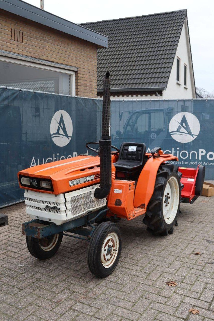 Minitractor Kubota B1600 Diesel met Klepelmaaier Lefa EFD-135 2023
