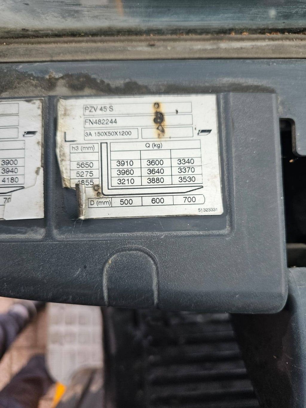 Gabelstapler Jungheinrich PZV45S Elektro 4180 kg 5,65 m