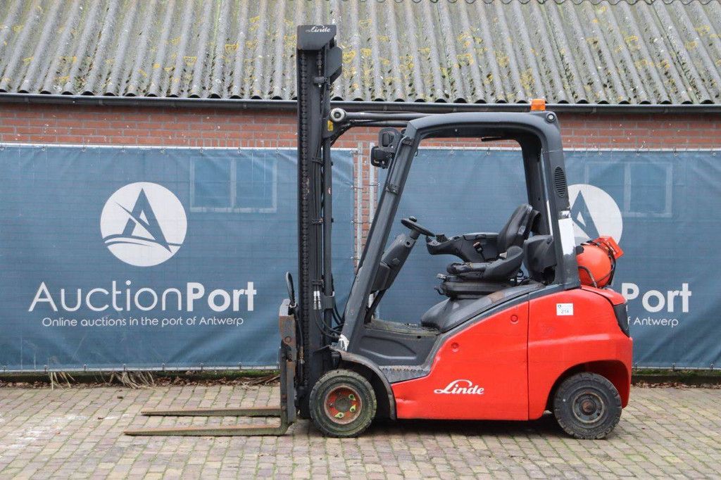 Forklift Linde H20T-01 LPG 2000kg 6.8m 2016