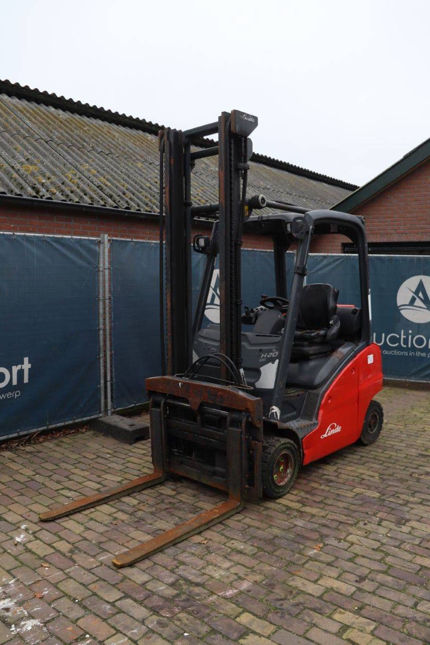 Forklift Linde H20T-01 LPG 2000kg 6.8m 2016