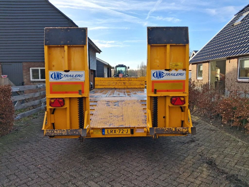KANE 19 ton oprijwagen/dieplader Hydro geremd