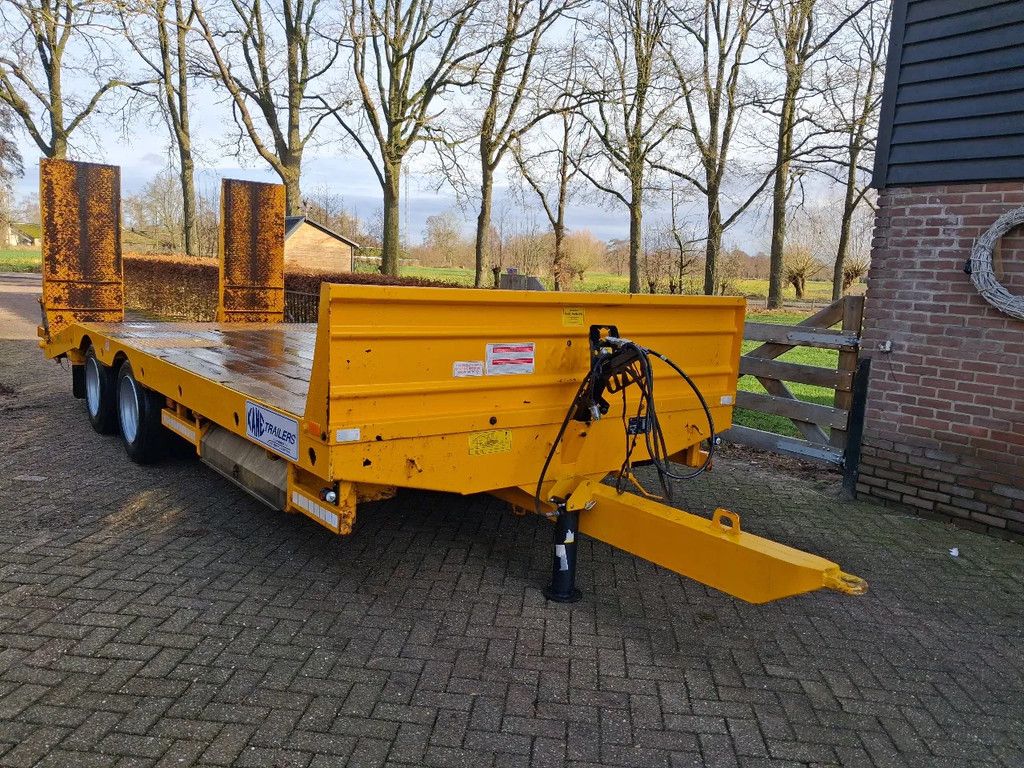 KANE 19 ton oprijwagen/dieplader Hydro geremd