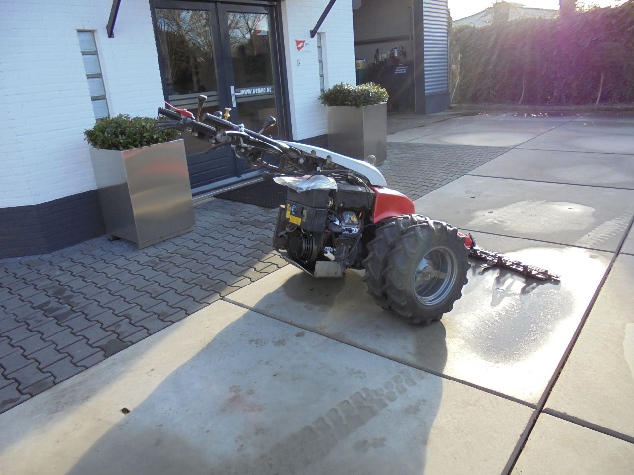 Aebi CC66 met aanbouwdelen,maaibalk