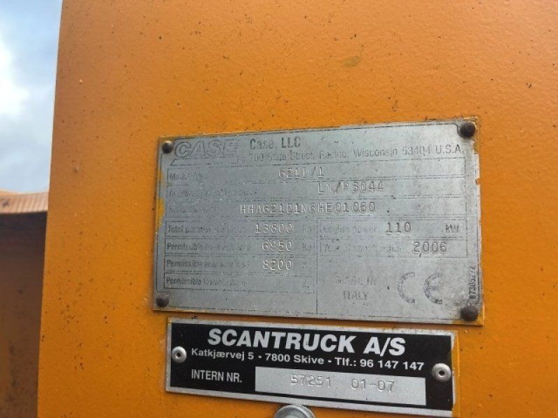 Case IH 621D M. VOLVO SKIFTE