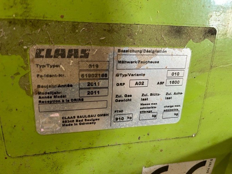 Claas Disco 3500 Contour