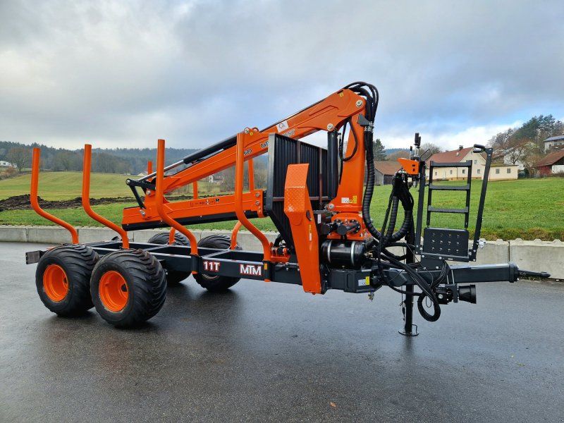 MTM 11T 11to 9,20m Kran Druckluft Dpelrohrrahmen