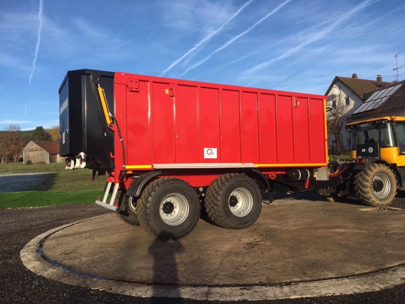 Kobzarenko TZP-27 24t 40m³ Lenkachse Deichselfederung