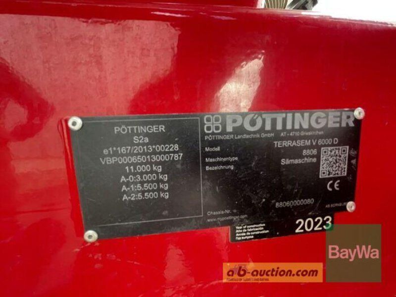 Pöttinger TERRASEM V 6000 D