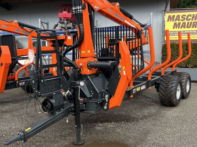 MTM 13T Rückewagen mit 7,3m Kran