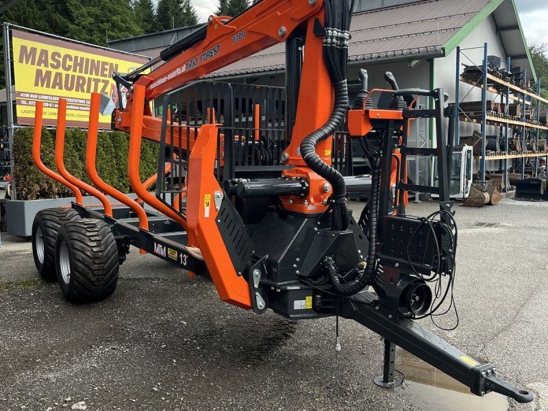 MTM 13T Rückewagen mit 7,3m Kran