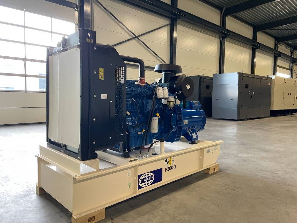 FG Wilson P200-3 - 200 kVA Open Genset - DPX-16011-O