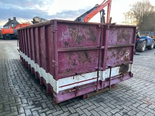 Haakarmsystem met kraan Hiab 102